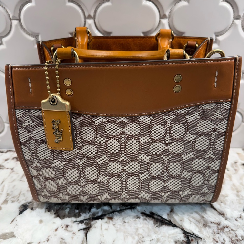 Rogue Bag 25 In Signature Textile Jacquard